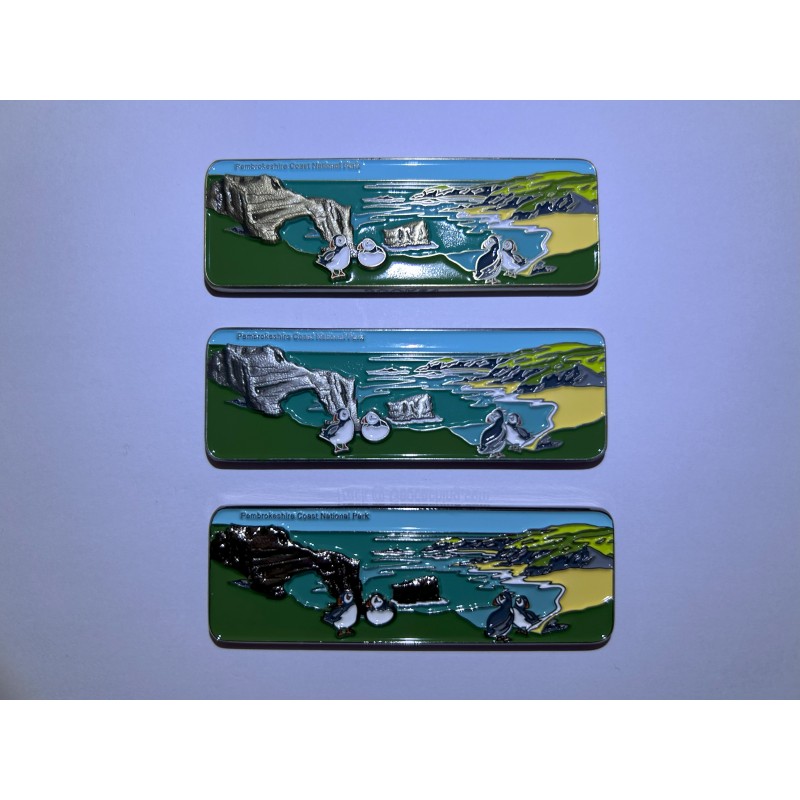 Pembrokeshire Geocoin Set