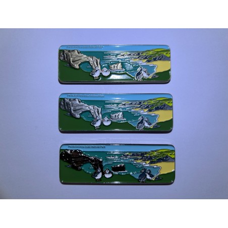 Pembrokeshire Geocoin Set